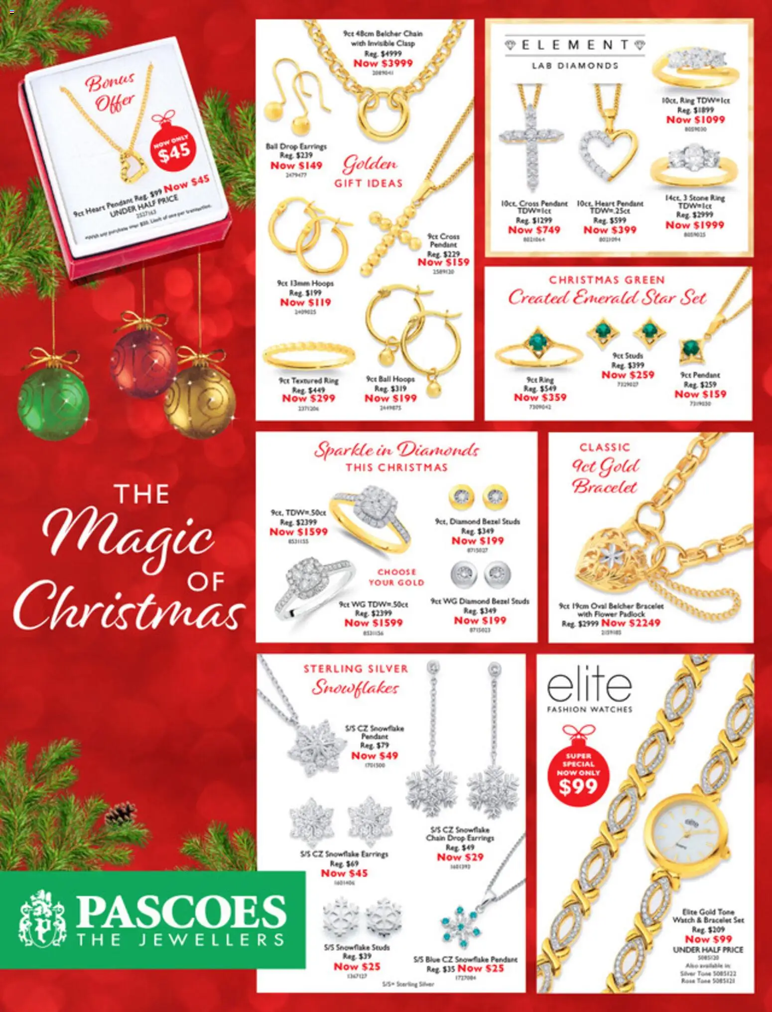 Preview of catalogue The Magic of Christmas from shop Pascoes valid 24 Nov 2025