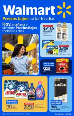 Vista previa las ofertas de la tienda Walmart - Folleto Precios bajos todos los días desde el 20/11/2025 