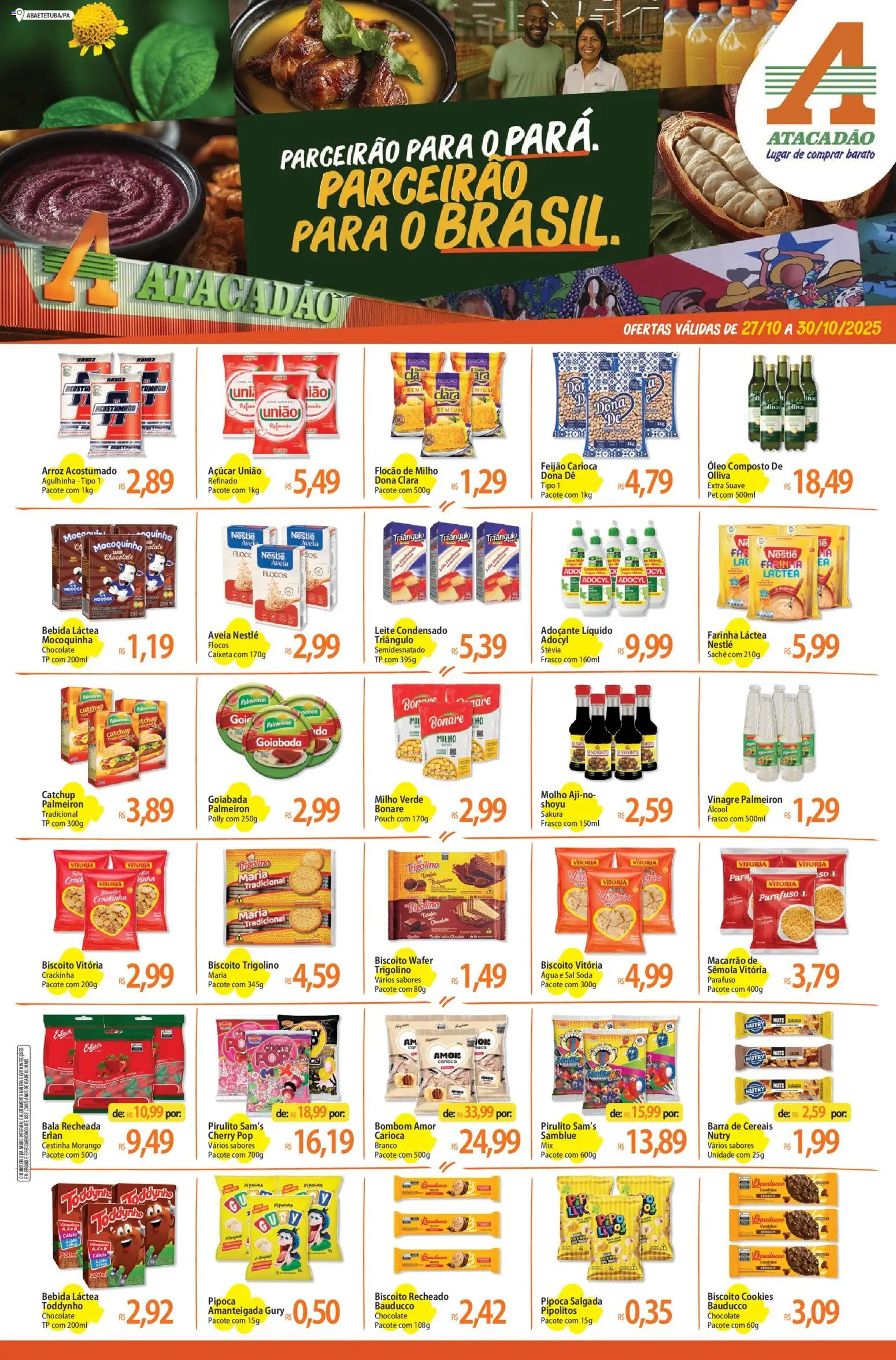 Atacadão folheto "Ofertas - PA" válido a partir de 27/10/2025 - número de página 1