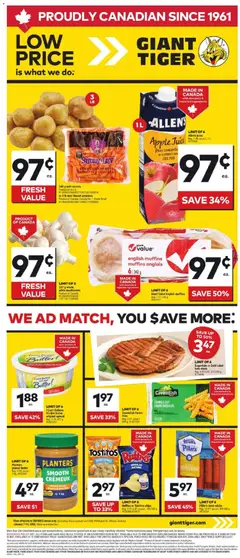 Preview of leaflet Weekly Flyer from shop Giant Tiger is valid from Jan 07, 2026