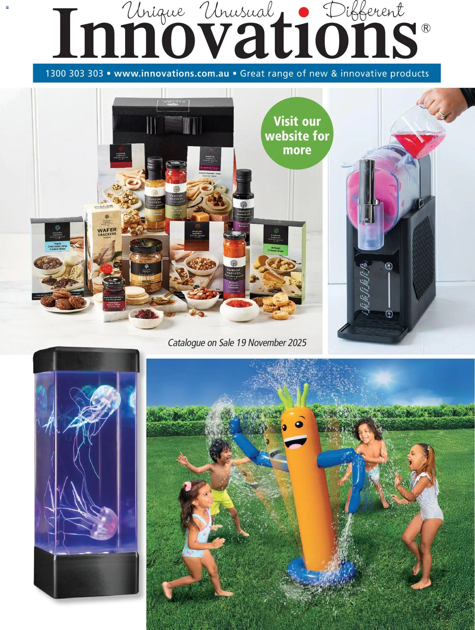 Preview of catalogue Catalogue Summer Essentials 2025 from shop Innovations valid 19/11/2025 - Capsicum, Crackers, Chocolate