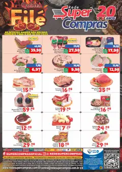 Pré-Visualização do folheto "Ofertas do Dia" da loja Rede Super Compras válido a partir de 18/09/2025