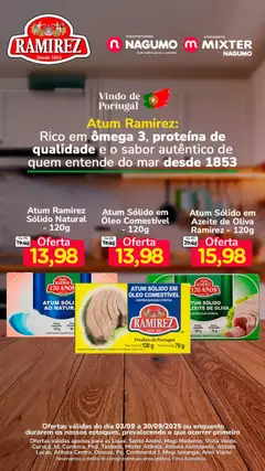 Pré-Visualização do folheto "Ofertas Ramirez" da loja Nagumo válido a partir de 03/09/2025