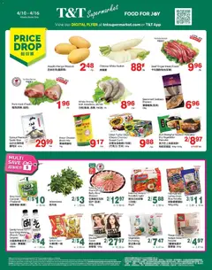 Preview of leaflet T&T Supermarket weekly flyer - AB from shop T&T Supermarket is valid from Apr 10, 2026