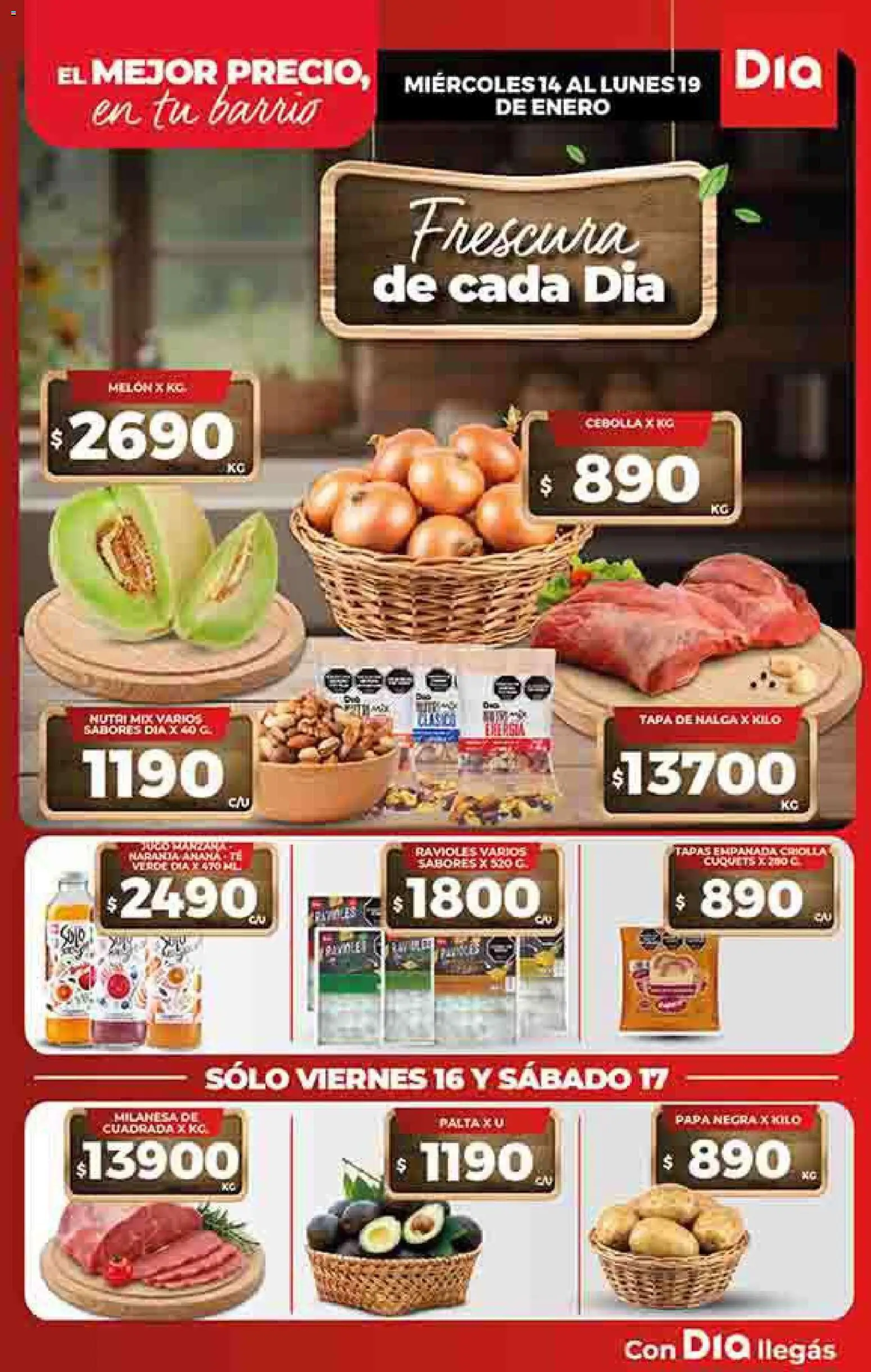 Vista previa del folleto de la tienda Dia válido desde el 14/01/2026 