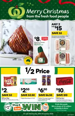 Preview of catalogue Black Friday from shop Woolworths valid 26/11/2025
