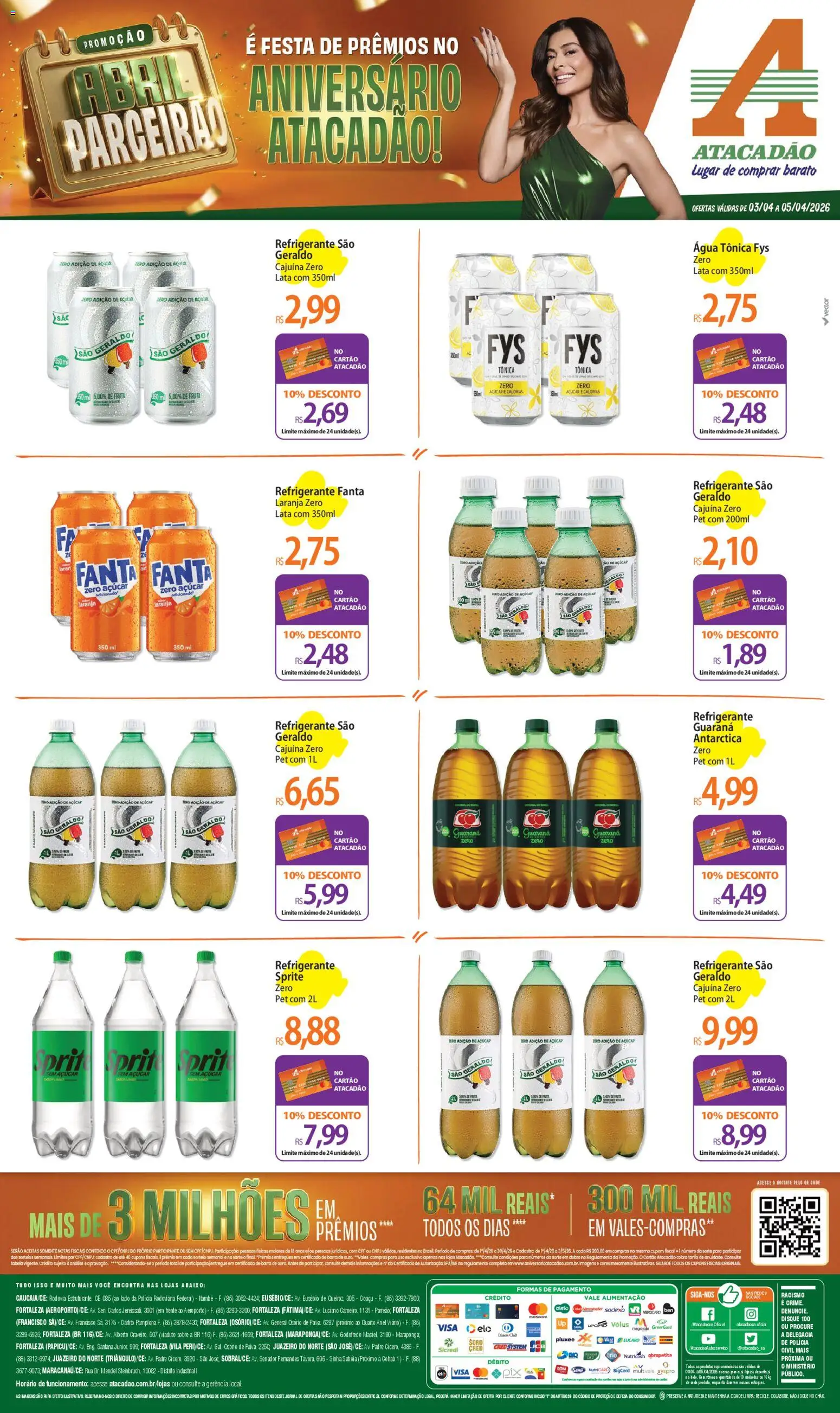 Pré-Visualização do folheto "Atacadão ofertas - CE" da loja Atacadão válido a partir de 03/04/2026