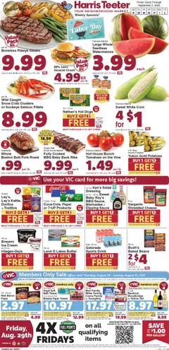 Ad Preview of Harris Teeter Weekly Ad - NC from 08/27/2025