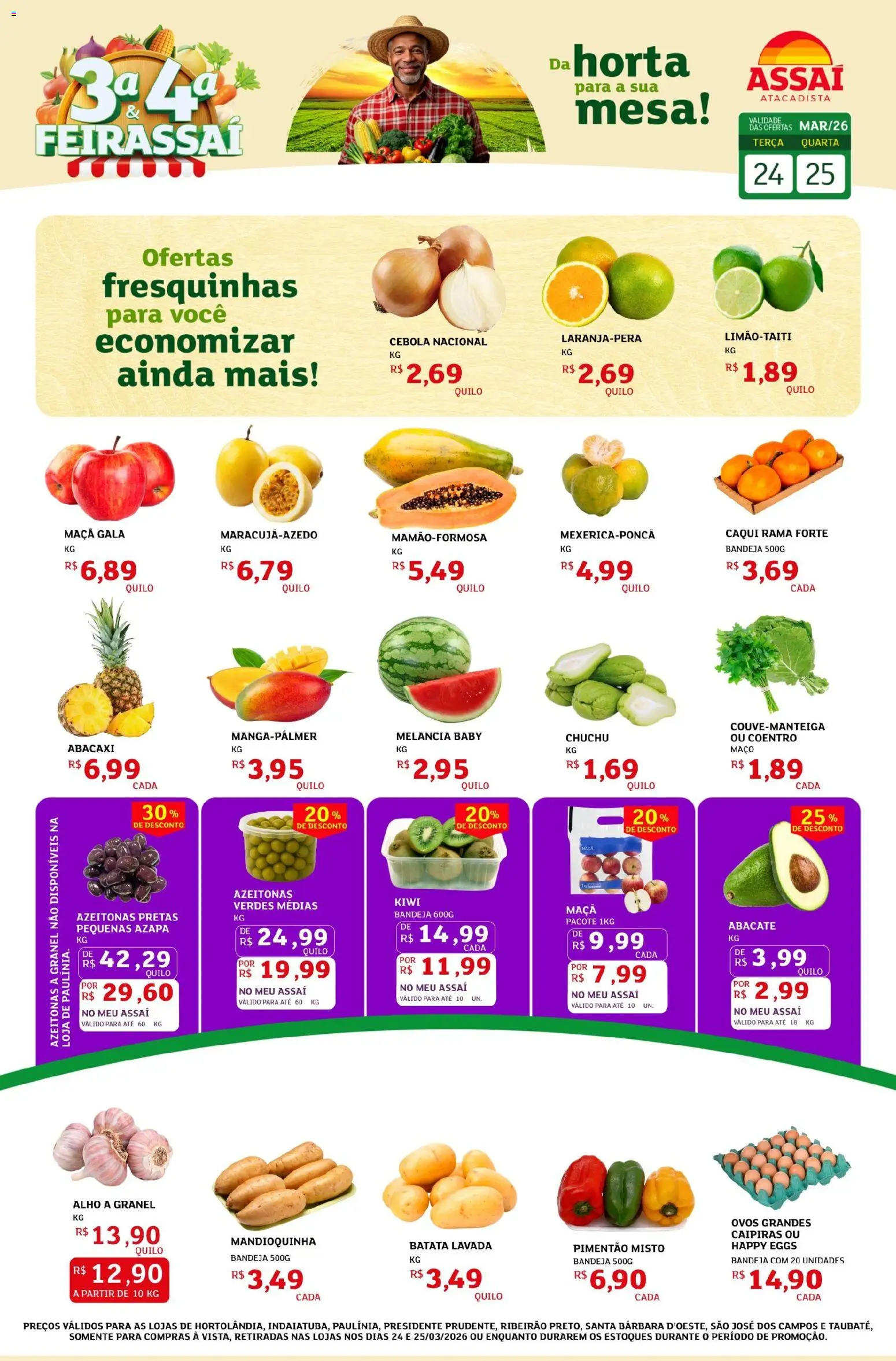 Pré-Visualização do folheto "Assaí Atacadista ofertas - SP" da loja Assaí Atacadista válido a partir de 24/03/2026
