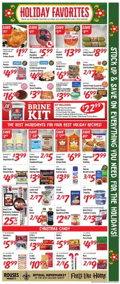 Ad Preview of Rouses Weekly Ad from 11/12/2025 | Page: 3