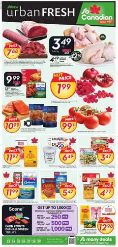 Preview of leaflet Weekly Flyer - Urban Fresh from shop Sobeys is valid from Oct 23, 2025
