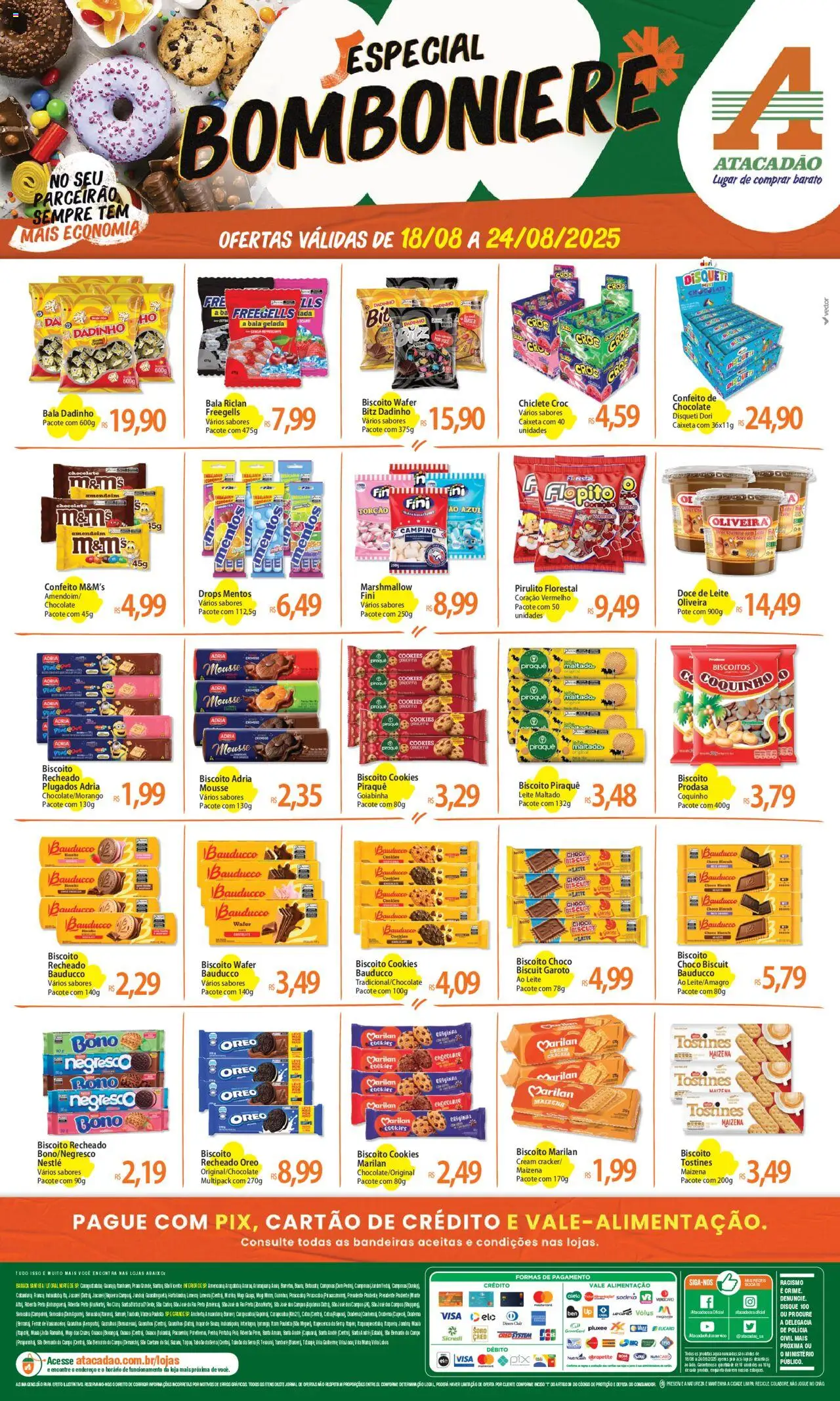 Atacadão folheto "Ofertas - SP" válido a partir de 18/08/2025 - número de página 1