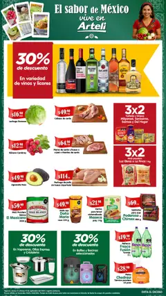 Vista previa las ofertas de la tienda Arteli - Folleto El Sabor de México desde el 12/09/2025 