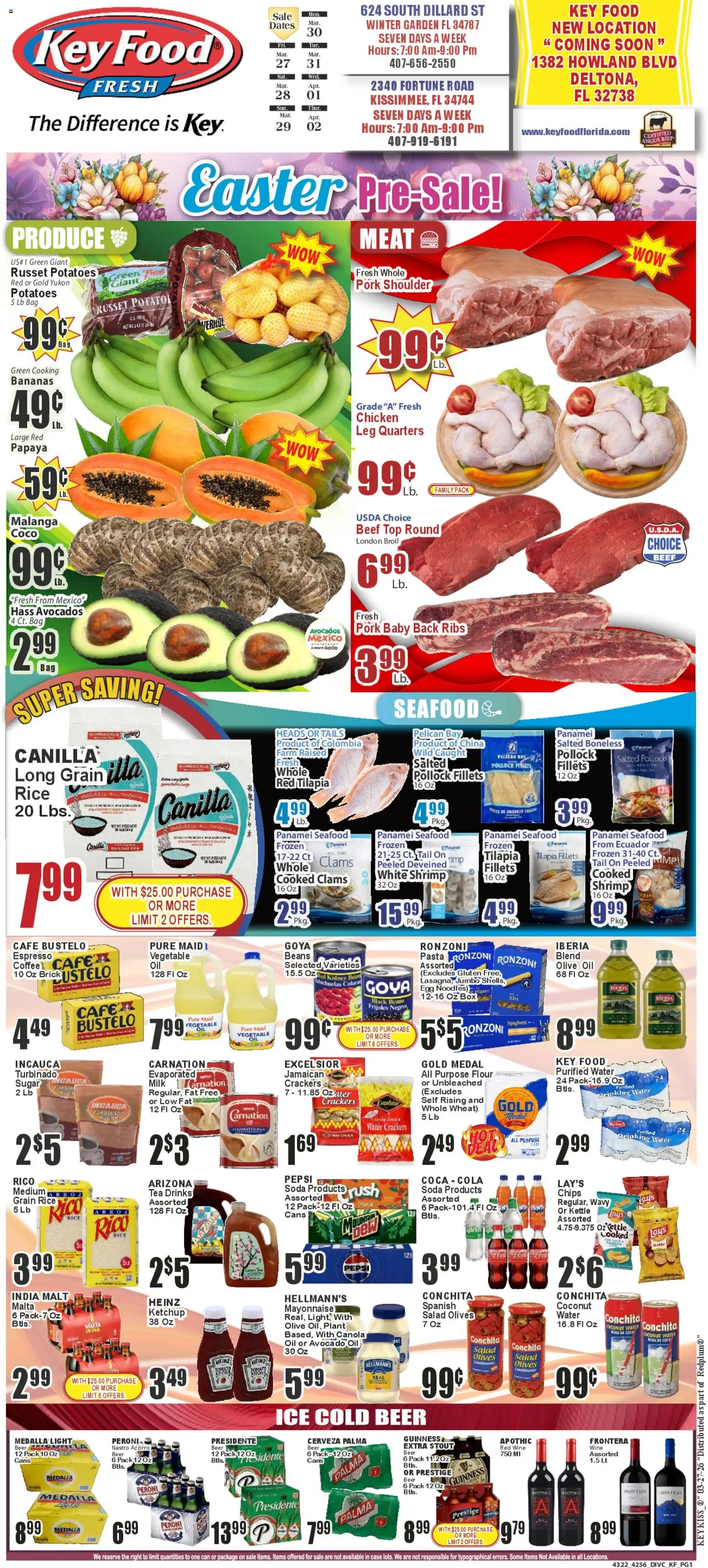 Ad Preview of Key Food Key Food Weekly Ad from 03/27/2026