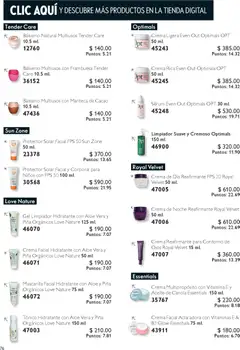 Vista previa las ofertas de la tienda Oriflame - Buen Fin desde el 25/10/2025 | Página: 76