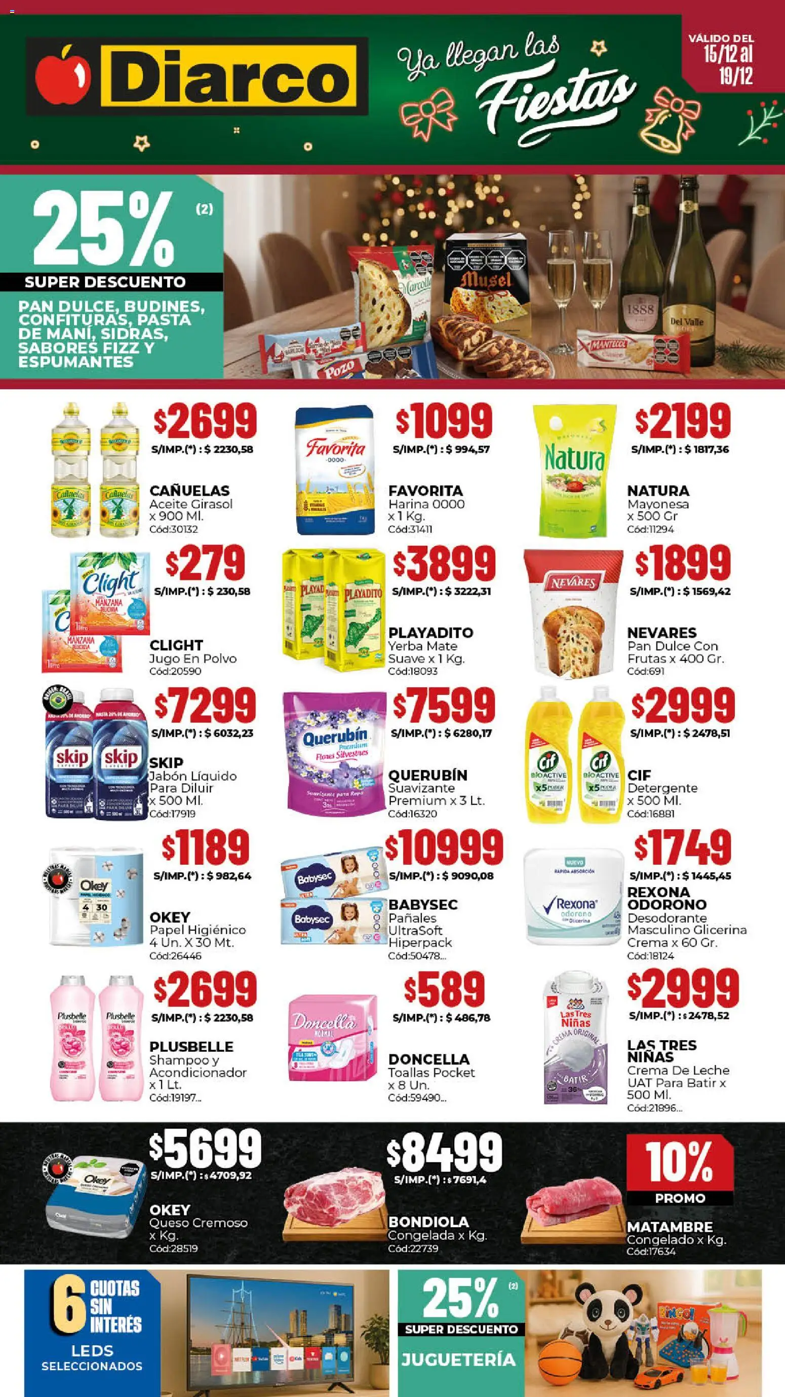 Vista previa del folleto de la tienda Diarco válido desde el 15/12/2025 