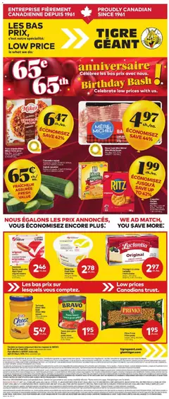 Un aperçu du dépliant Giant Tiger weekly flyer / circulaire du magasin Giant Tiger est valide à partir 29 avr. 2026