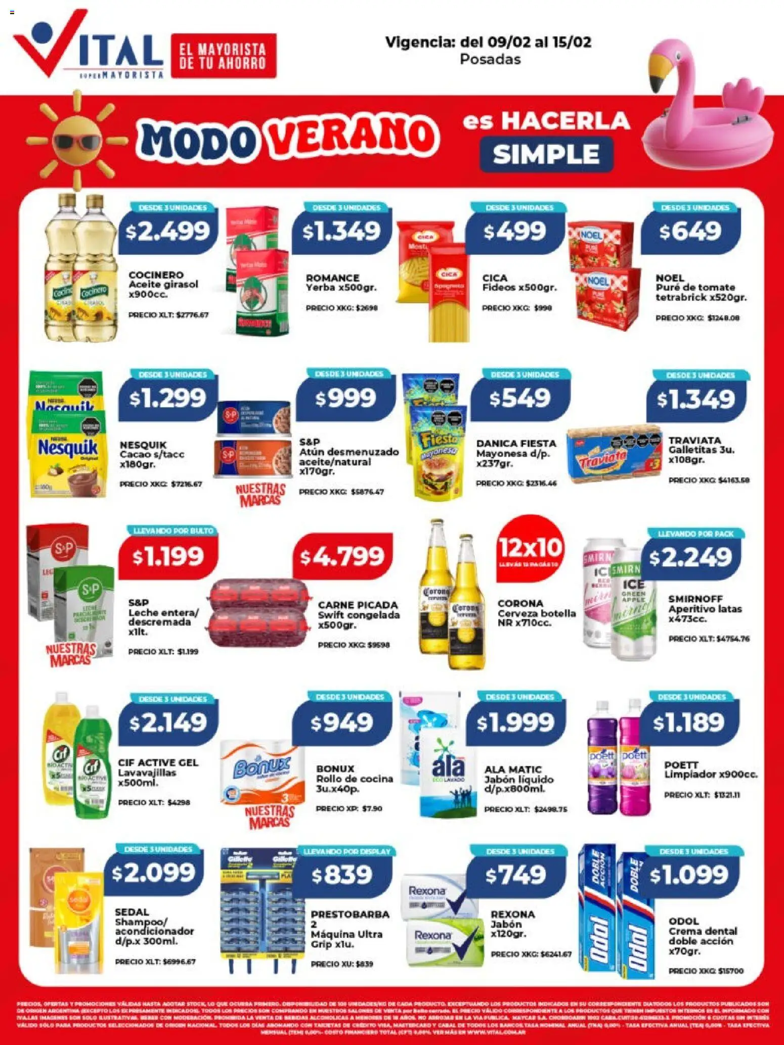 Vista previa del folleto de la tienda Vital válido desde el 09/02/2026 