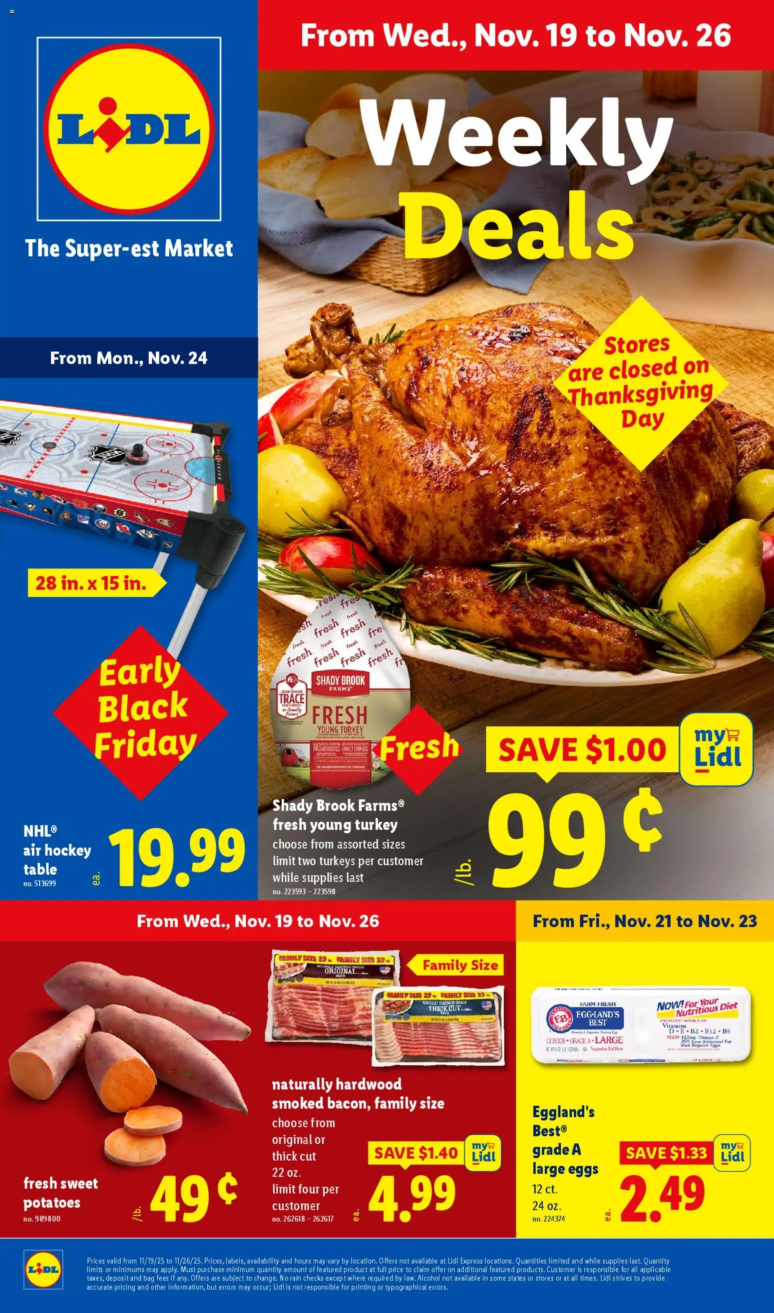 Ad Preview of Lidl Early Black Friday from 11/19/2025