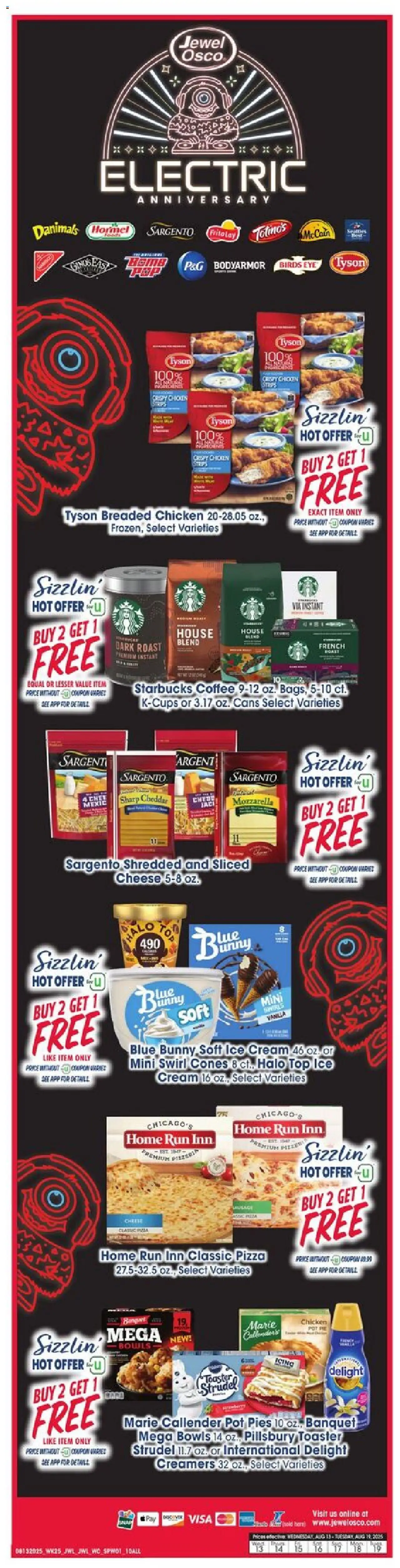 Jewel Osco Weekly Ad from 08/13/2025 - Flyer - Page number 1