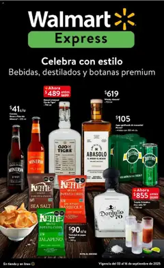 Vista previa las ofertas de la tienda Walmart Express - Folleto Fiestas Patrias desde el 03/09/2025 
