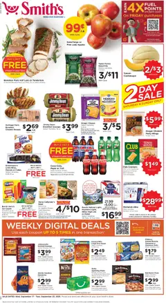 Ad Preview of Smith's Weekly Ad from 09/17/2025