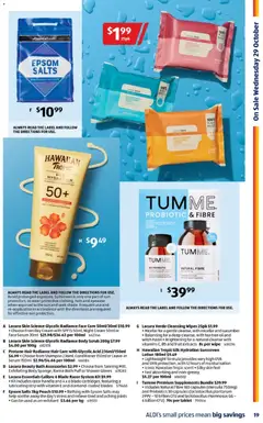 Preview of catalogue Aldi Specials Catalogue from shop Aldi valid 29/10/2025 | Page: 19
