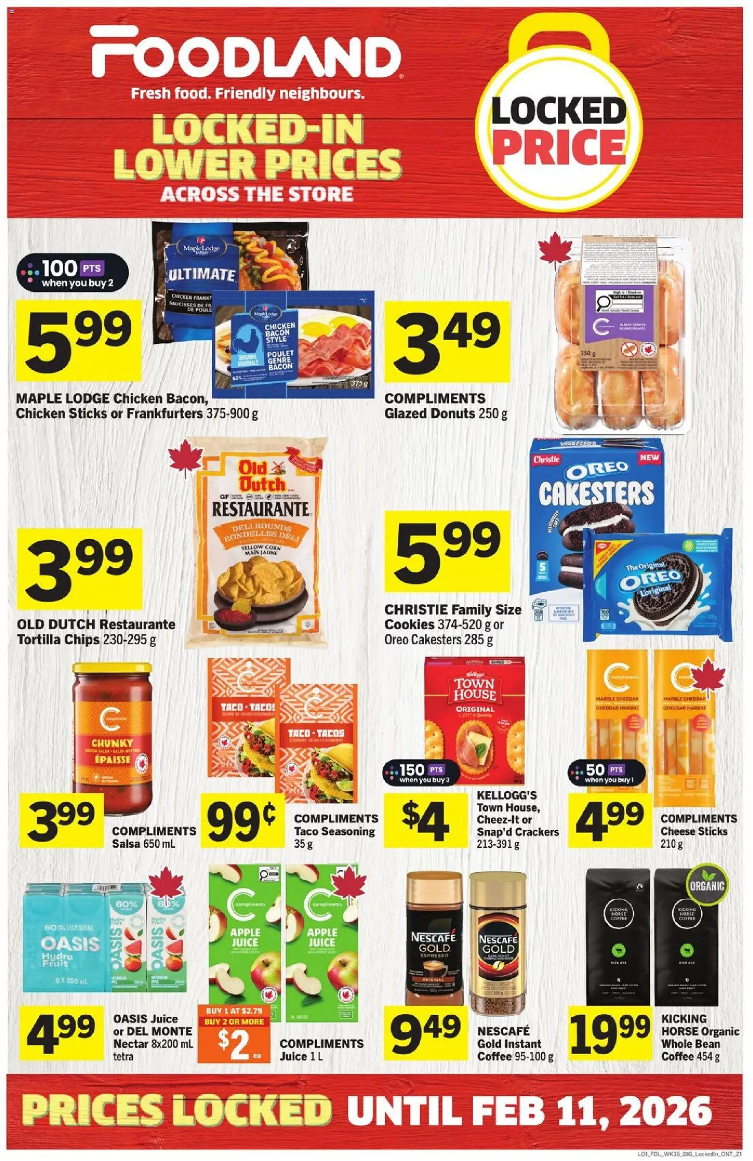 Preview of leaflet Special Promotion from shop Foodland is valid from Jan 01, 2026
