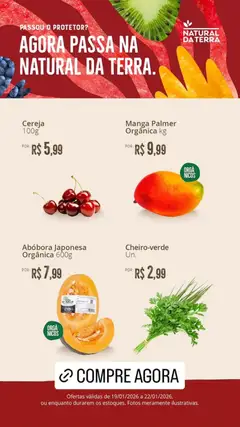 Pré-Visualização do folheto "Ofertas da semana" da loja Natural da Terra válido a partir de 19/01/2026
