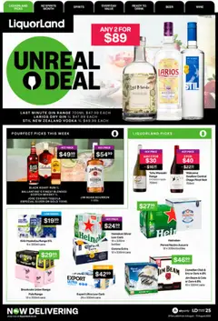 Preview of catalogue Catalogue from shop Liquorland valid 4 Aug 2025