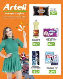 Vista previa las ofertas de la tienda Arteli - Folleto Quincenal desde el 24/09/2025 