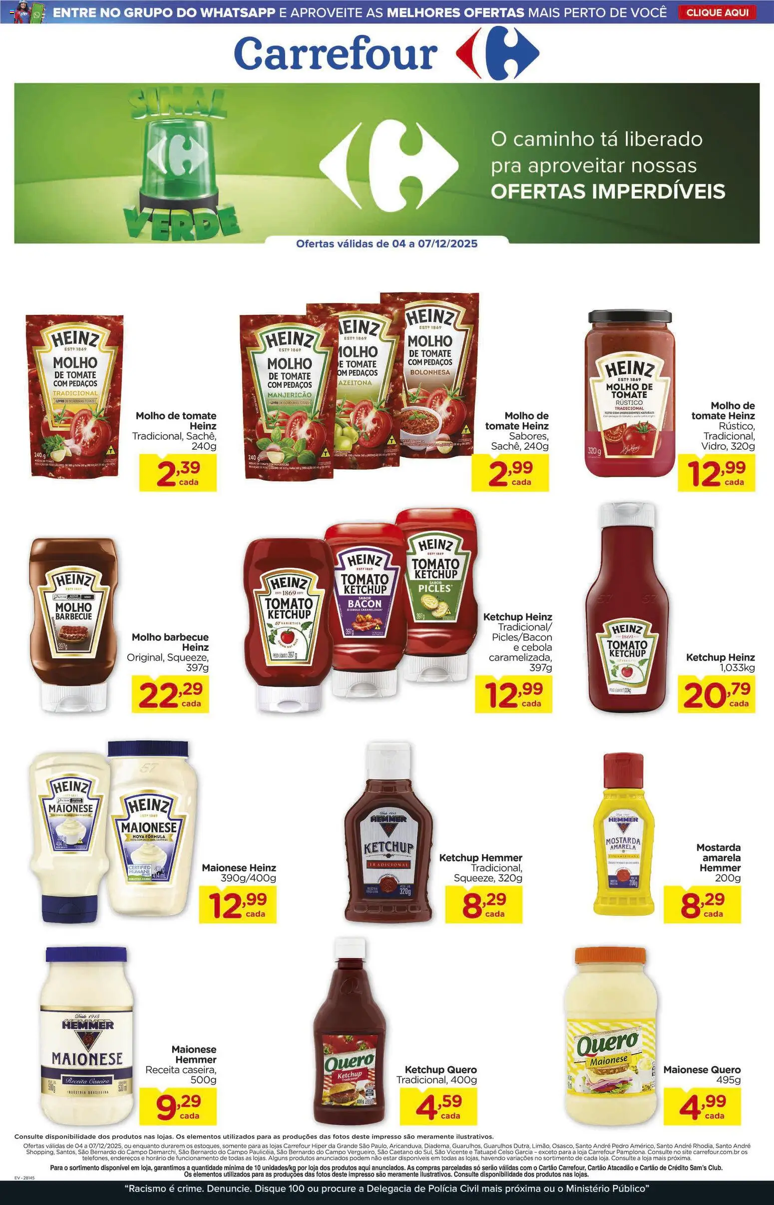 Pré-Visualização do folheto "Ofertas da semana" da loja Carrefour válido a partir de 04/12/2025