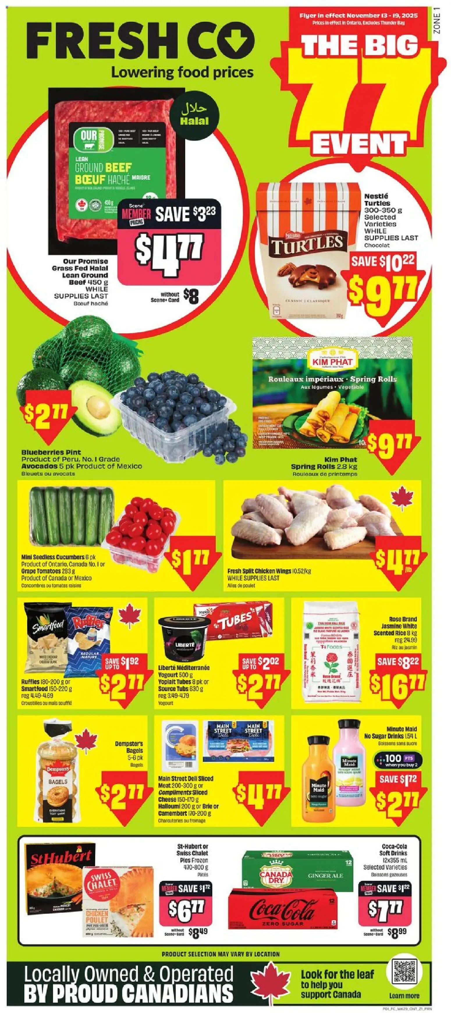 Preview of leaflet Weekly flyer / circulaire from shop FreshCo is valid from Nov 13, 2025