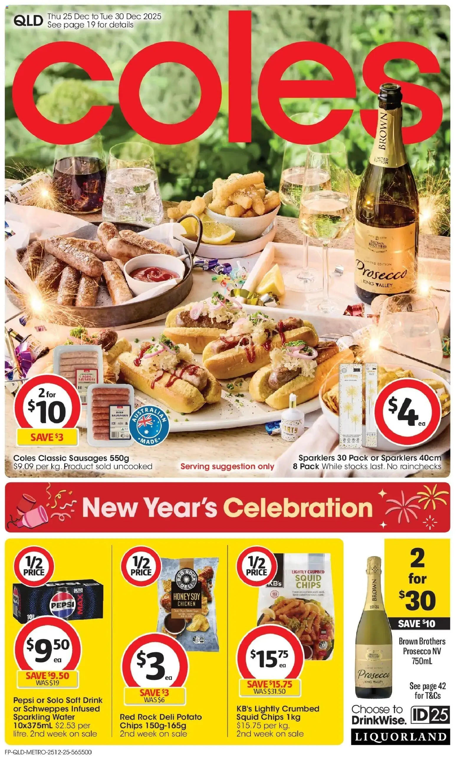 Preview of catalogue Catalogue QLD from shop Coles valid 25/12/2025