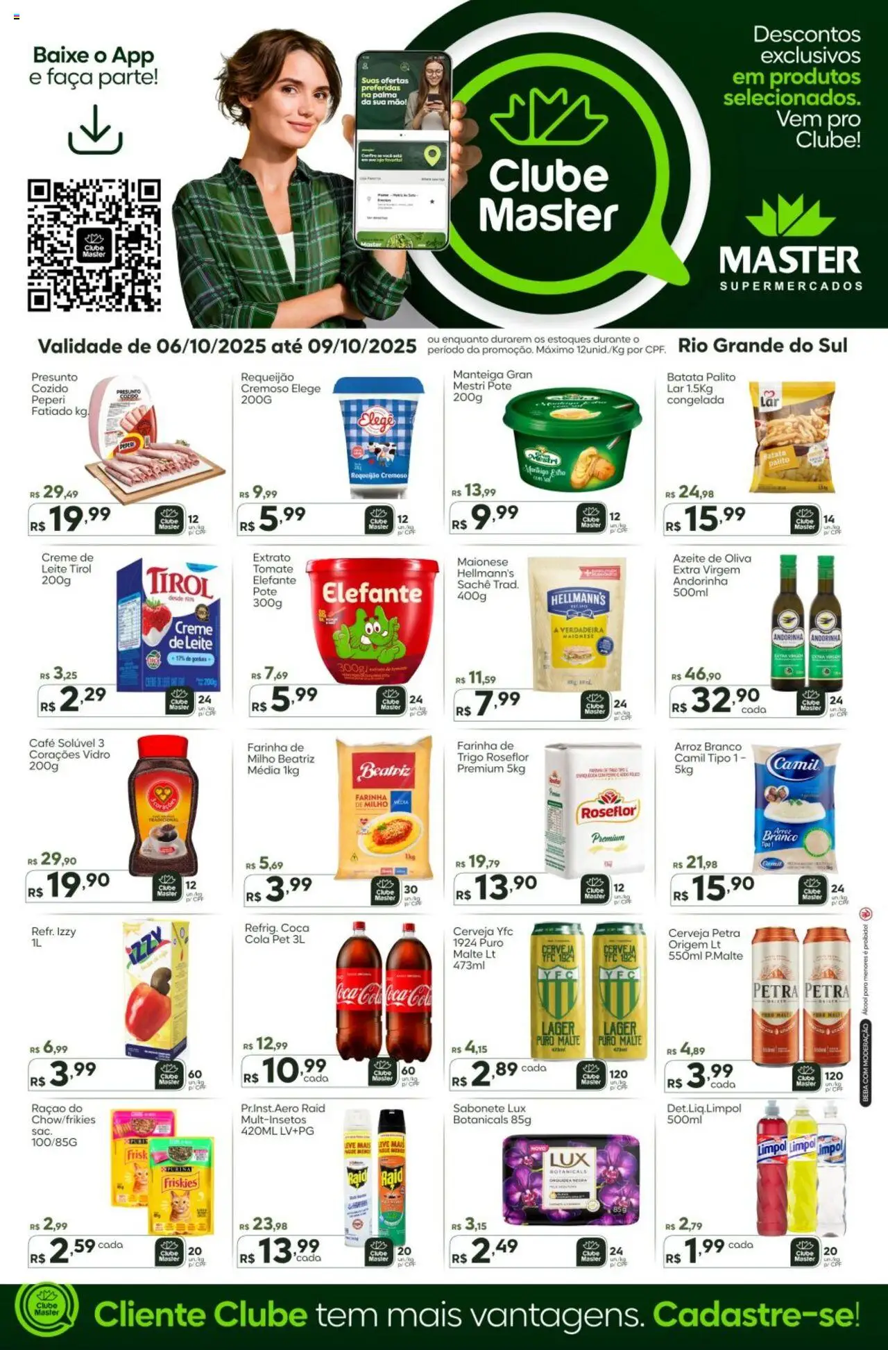 Master folheto "Ofertas da semana" válido a partir de 06/10/2025 - número de página 1
