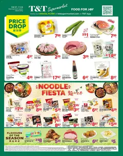 Preview of leaflet Weekly flyer / circulaire from shop T&T Supermarket is valid from Oct 31, 2025