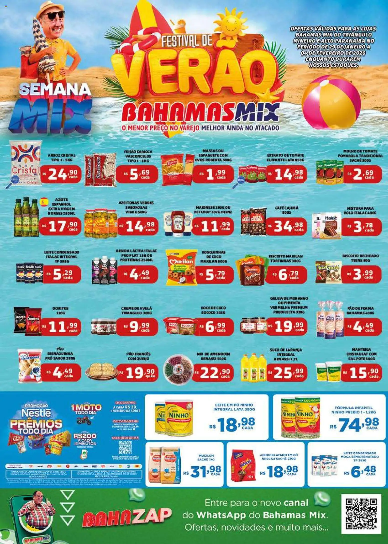 Pré-Visualização do folheto "Ofertas da semana" da loja Bahamas Mix válido a partir de 29/01/2026