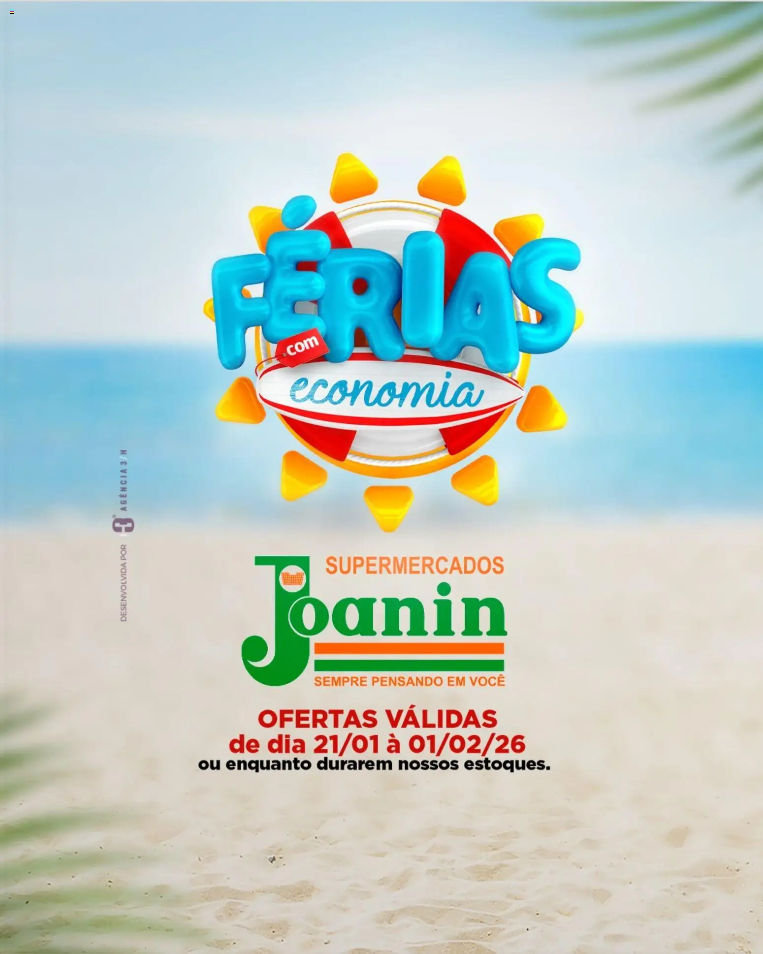Pré-Visualização do folheto "Ofertas da semana" da loja Supermercados Joanin válido a partir de 21/01/2026