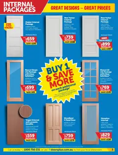 Preview of catalogue Catalogue from shop Doors Plus valid 01/10/2025 | Page: 3