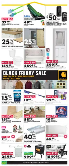 Preview of leaflet Black Friday from shop Kent is valid from Nov 20, 2025 | Page: 9
