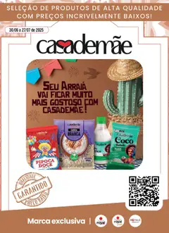 Pré-Visualização do folheto "Ofertas Casa de Mãe" da loja Royal Supermercados válido a partir de 30/06/2025