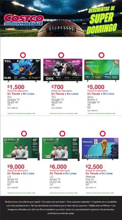 Vista previa las ofertas de la tienda Costco - Catálogo Super Domingo 2026 desde el 18/01/2026 