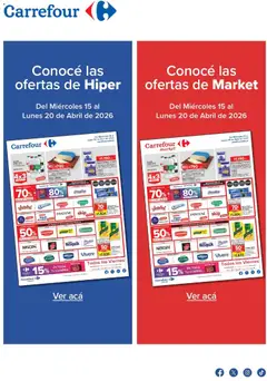 Vista previa del folleto de la tienda Carrefour válido desde el 15/04/2026 