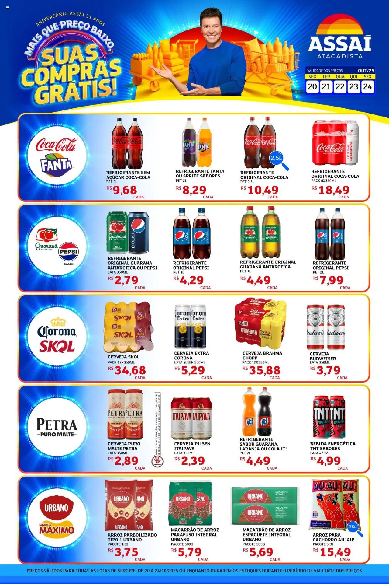 Assaí Atacadista folheto "Encarte - SE" válido a partir de 20/10/2025 - número de página 1