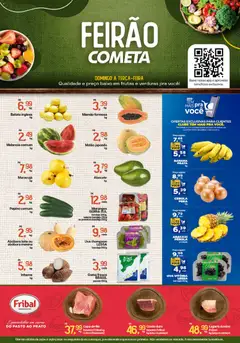 Pré-Visualização do folheto "Cometa Supermercados ofertas Feirão" da loja Cometa Supermercados válido a partir de 26/04/2026