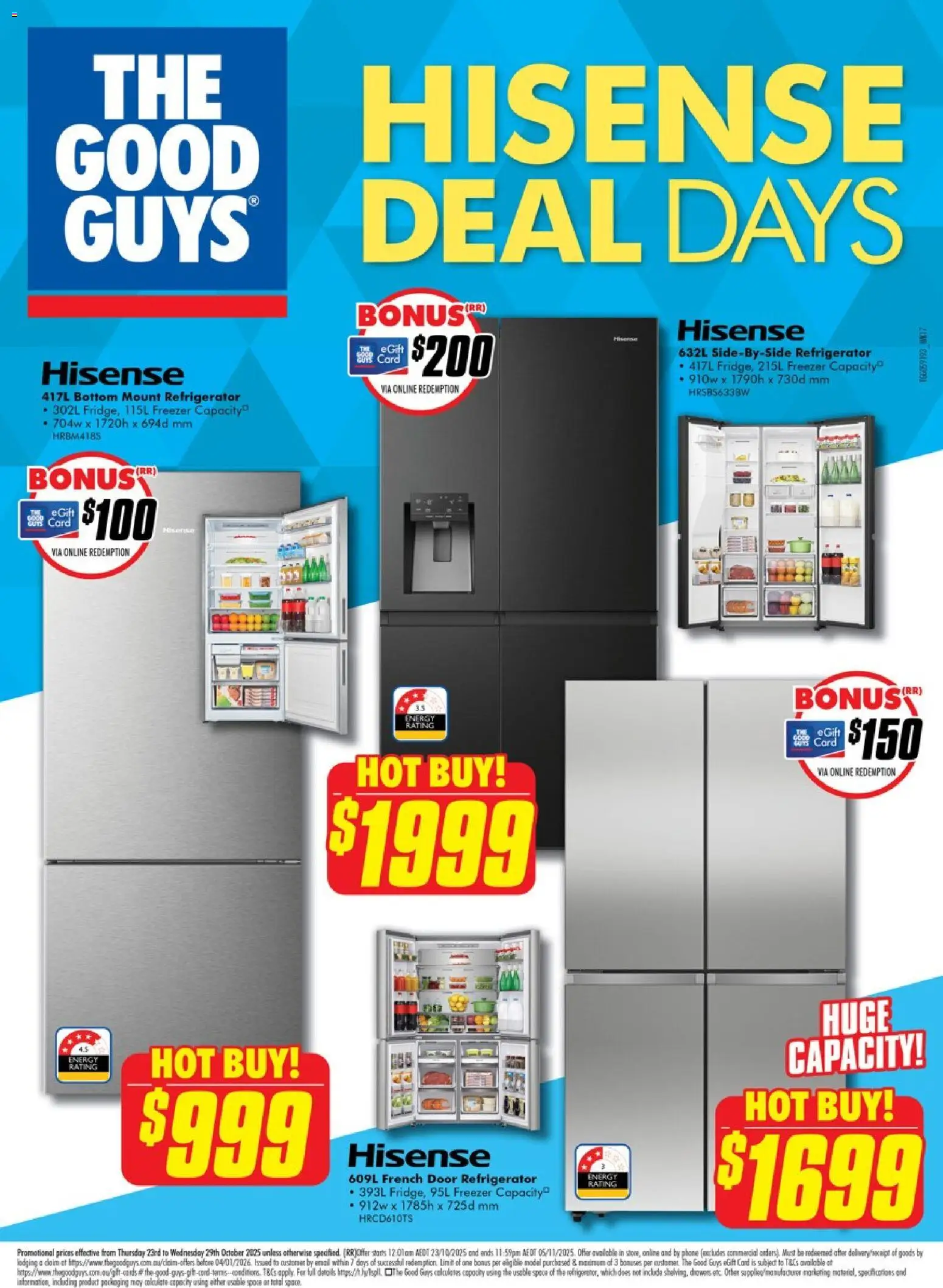 The Good Guys catalogue valid from 22/10/2025 - page 1