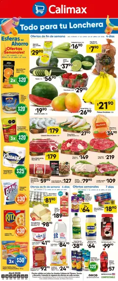 Vista previa las ofertas de la tienda Calimax - Calimax folleto Rosarito desde el 17/04/2026 