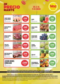 Vista previa del folleto de la tienda Vea válido desde el 12/01/2026 