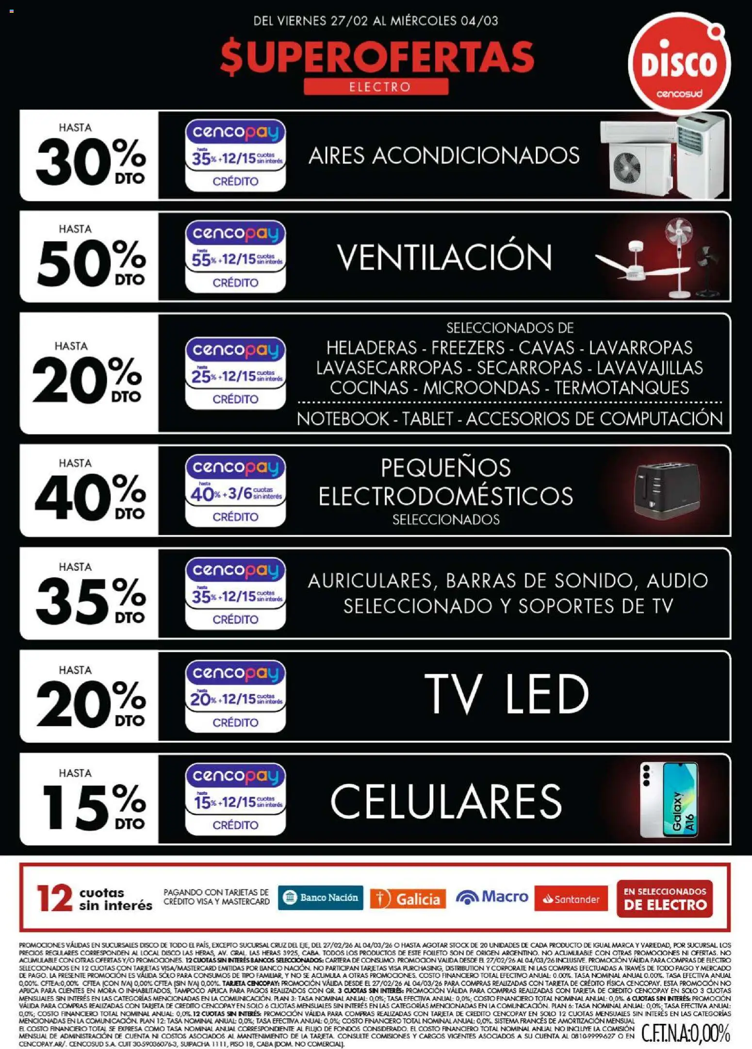 Vista previa del folleto de la tienda Disco válido desde el 27/02/2026 