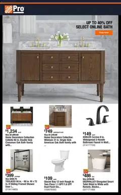 Ad Preview of Home Depot Shop Pro Ad - FL from 10/27/2025